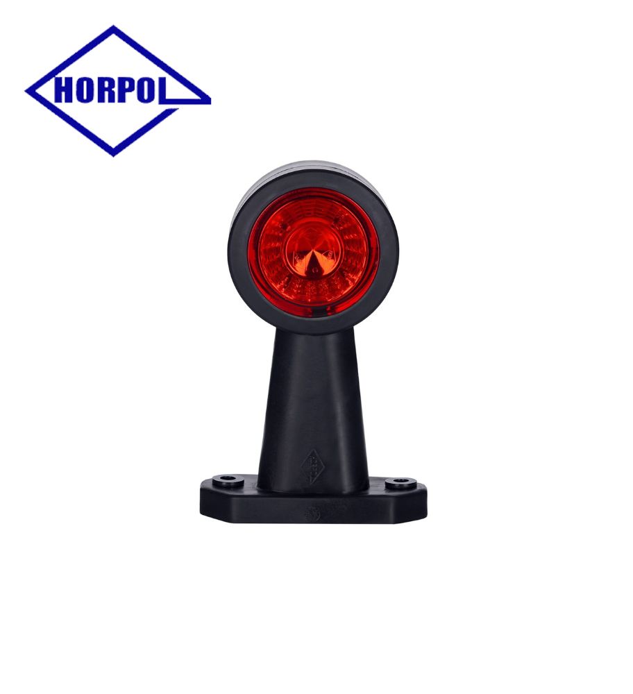[FG0722LD] Horpol feu de gabarit droit long blanc et rouge