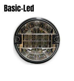 [FR2086L] Feu de recul rond LED - 3/4W - 12/24V - 150mm
