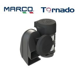[K11203212] Marco trompette électropneumatique 2 sons compresseur blanc  12v
