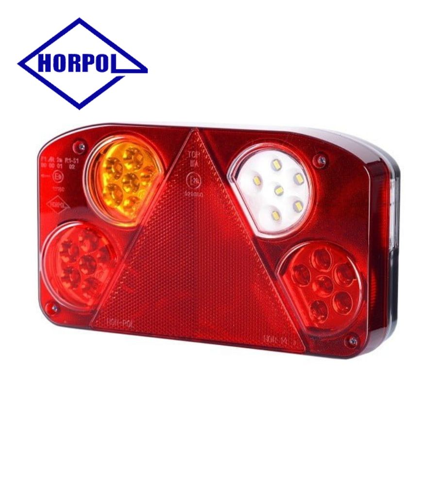 [FR0847LZD] Horpol phare arrière multifonction triangle HOR 68 GAUCHE