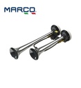 Marco trompette à air 2 sons alternés 388mm (Ø80mm) 12v