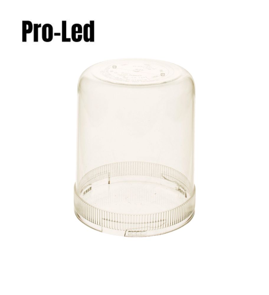 [GLF200163] Pro Led Coiffe pour gyrophare Transparente