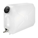 Jerrican en plastique avec robinet métalique - 25L