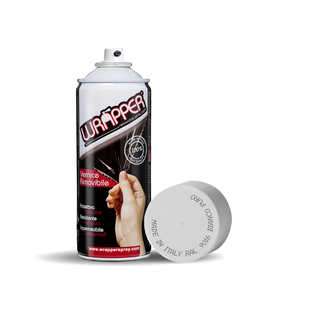 [WR9016M] Peinture amovible -  Blanc pur