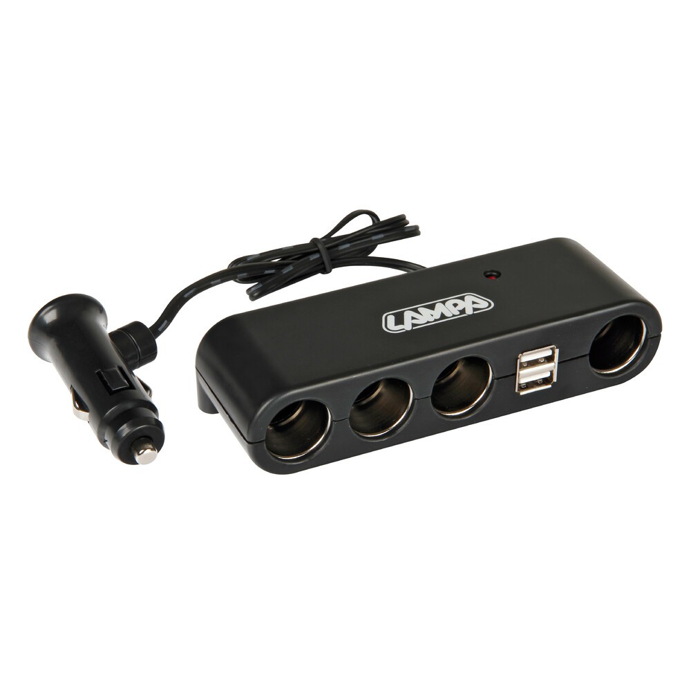 [E39024] Multi-socket prise allume cigare et USB