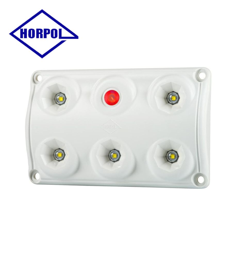 Horpol plafonnier rectangulaire interrupteur 2 modes