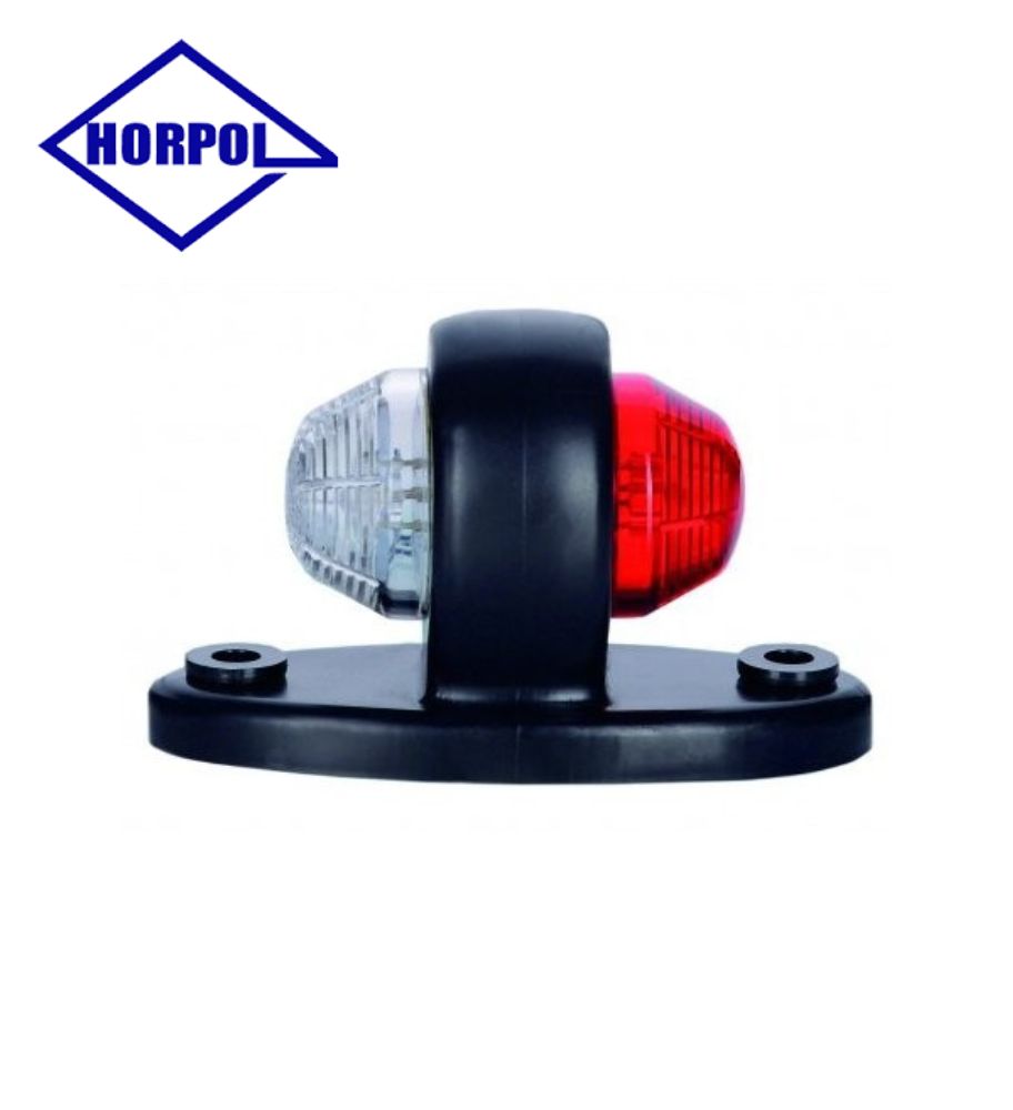 Horpol feu de gabarit court blanc et rouge bouliche