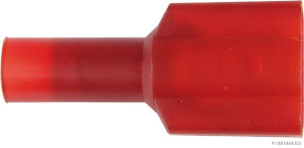 [50254215] Fiche sertie fiche plate rouge isolé 0.5-1.5mm²  (50 pièces)