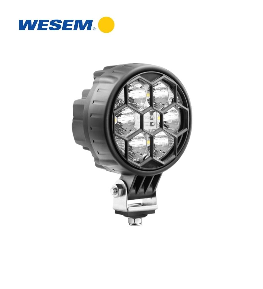 [PL50200CRC3D] Wesem phare de travail rond CRC3 2000lm 25W 4° Câble