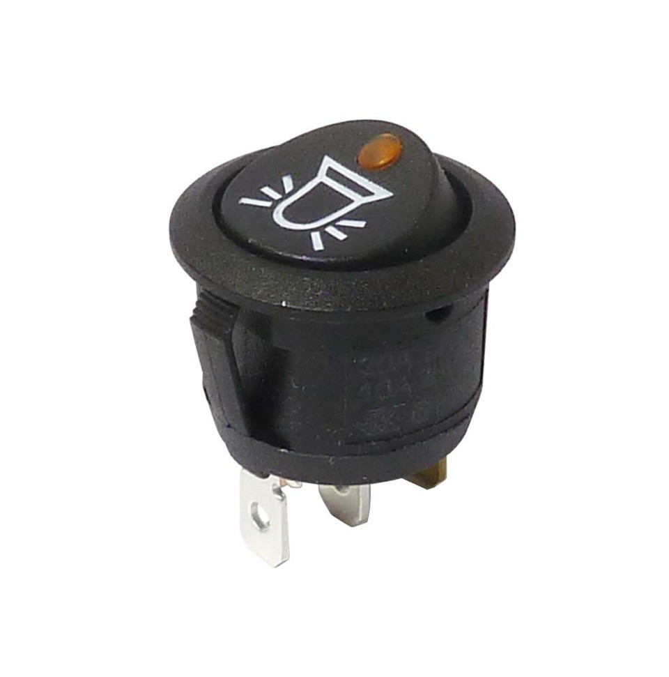 [ER13-112B2A24-1] Interrupteur à bascule gyrophare - On-Off - 12/24v