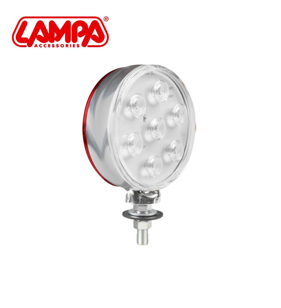 [FG41461] Lampa feu Espagnol blanc et rouge