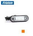 Fristom feu de position rectangle 2 Led orange