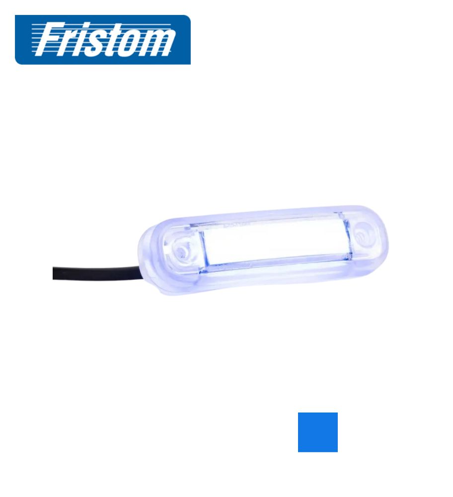 Fristom feu de position rectangle bleu