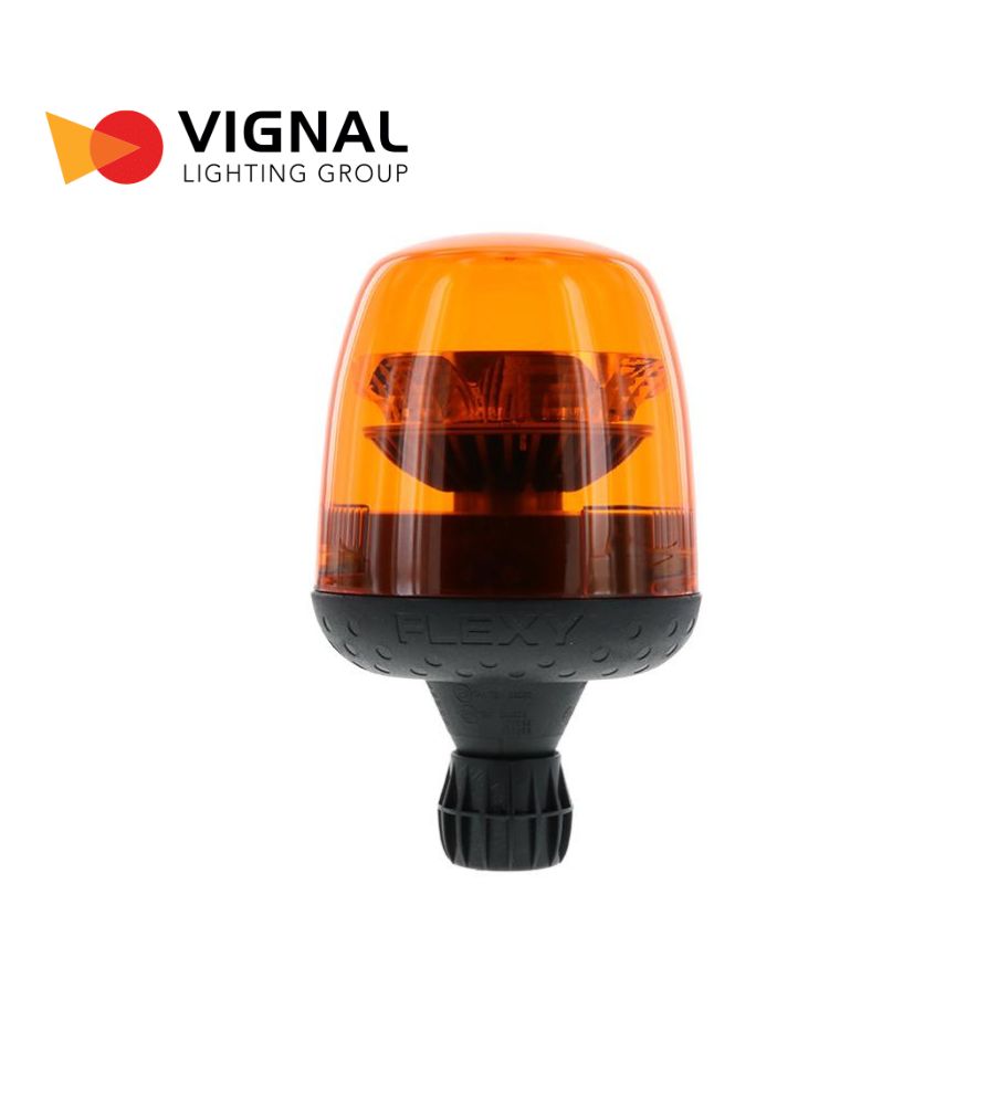 [GL14483D] Vignal gyrophare Taurus orange Led poteau