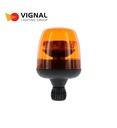 Vignal gyrophare Taurus orange Led poteau