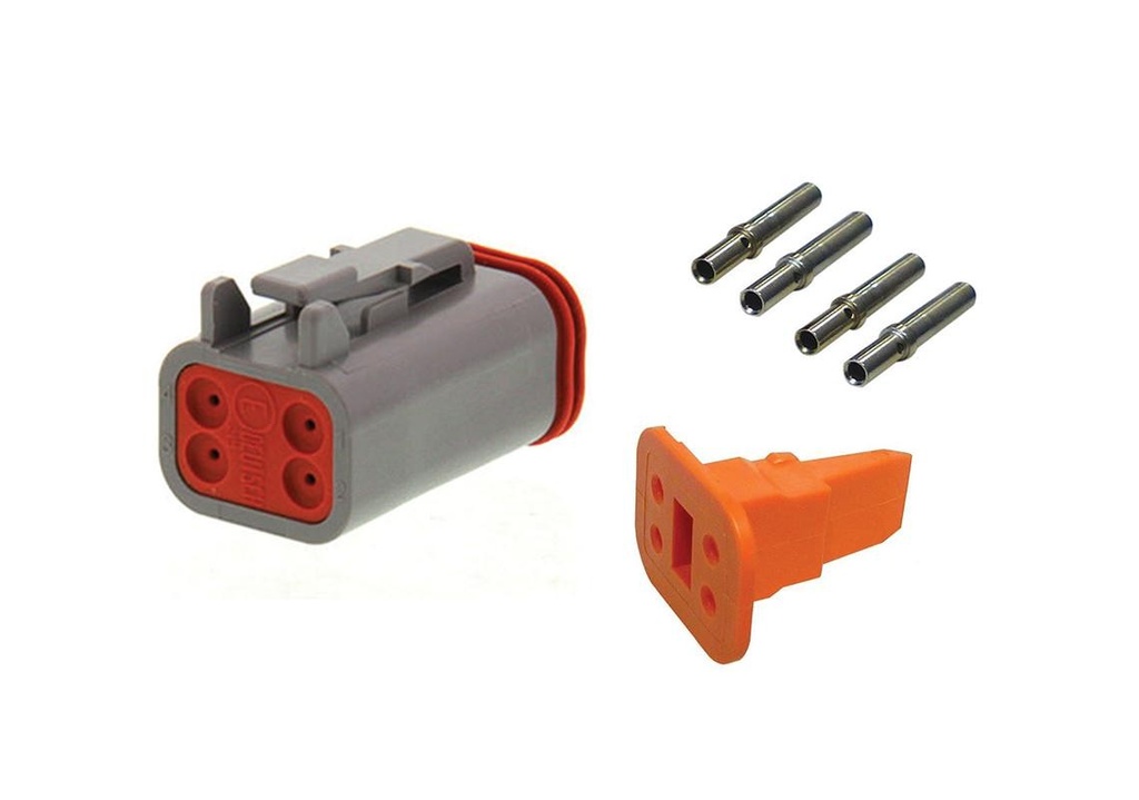 [E14436D] Kit de réparation 4 voies femelle