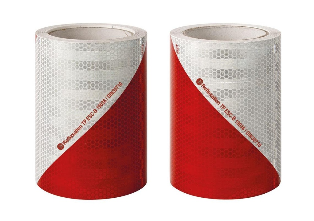 [SR14716D] Red/White Chevron Roll Set 9m