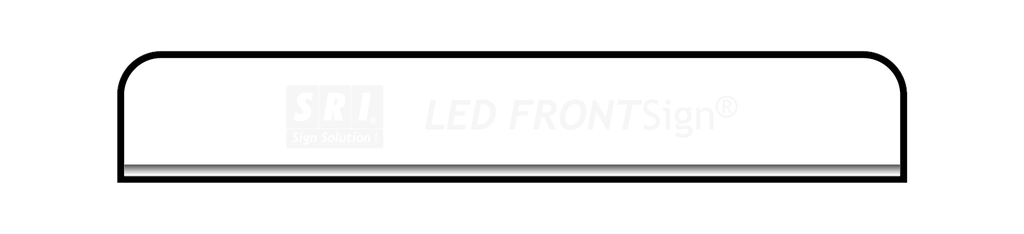 Enseigne lumineuse SRI - Scania FrontSing Led