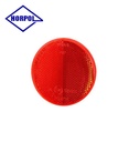 Horpol Catadioptre rond rouge