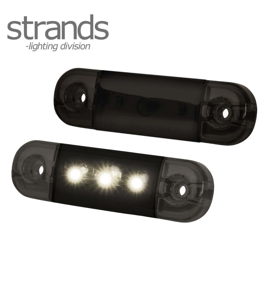 [FG800330] Strands Feu de position slim BLANC Dark Knight 3 LED