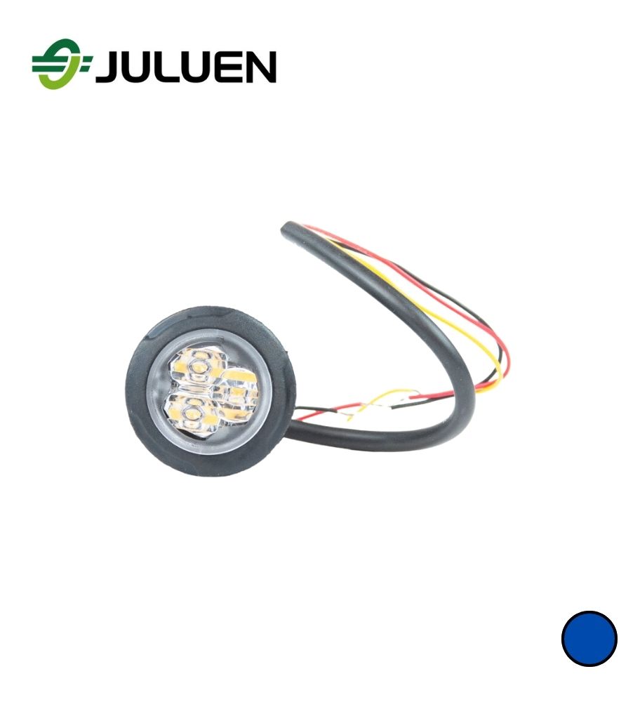 [F0286UR03] Juluen Flash UR03 rond 1 led bleu