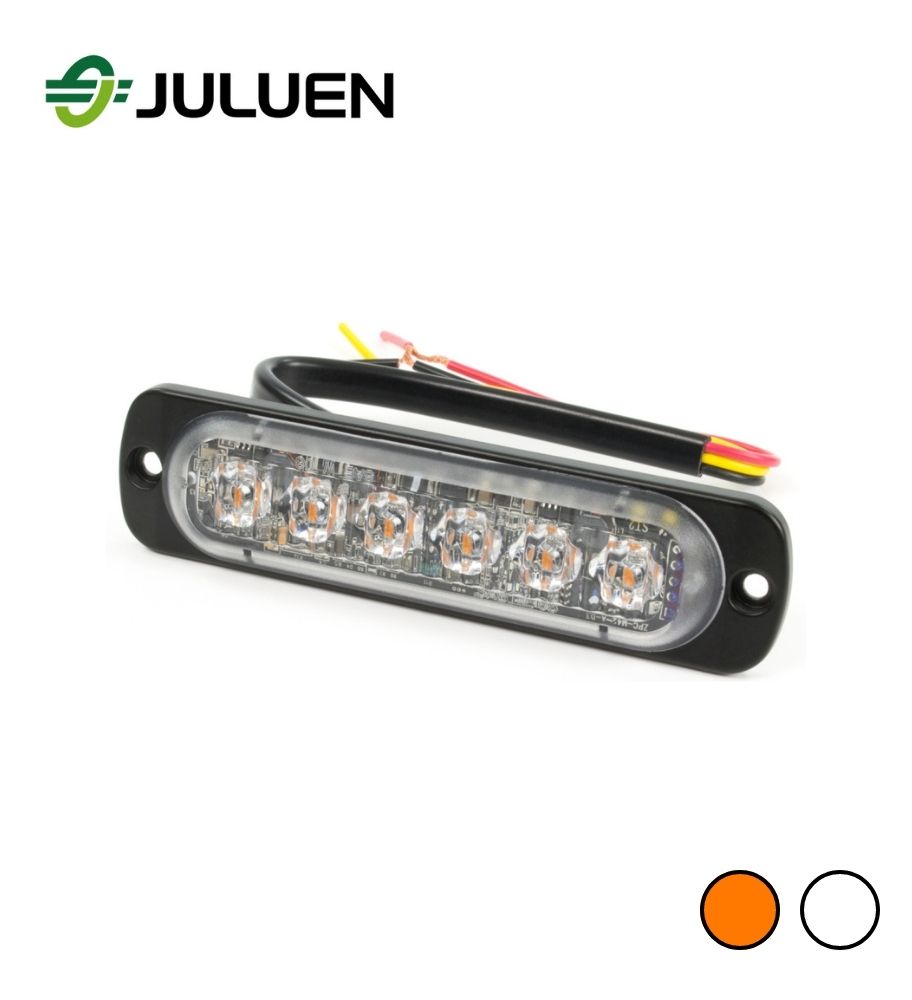 [F0481ST6] Juluen Flash ST6 6 led orange et blanc
