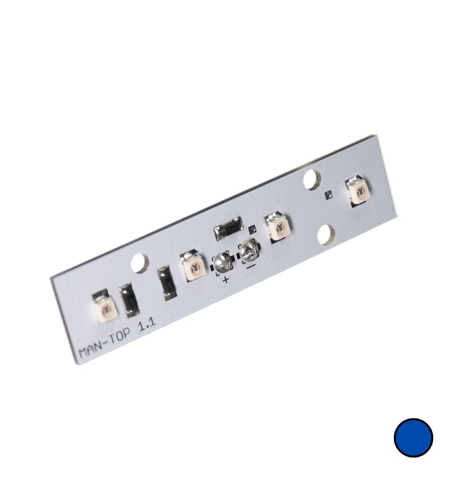 [A240960BL] Panneau lumineux supérieur MAN bleu