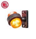 Was feu de gabarit court Orange et rouge Bouliche