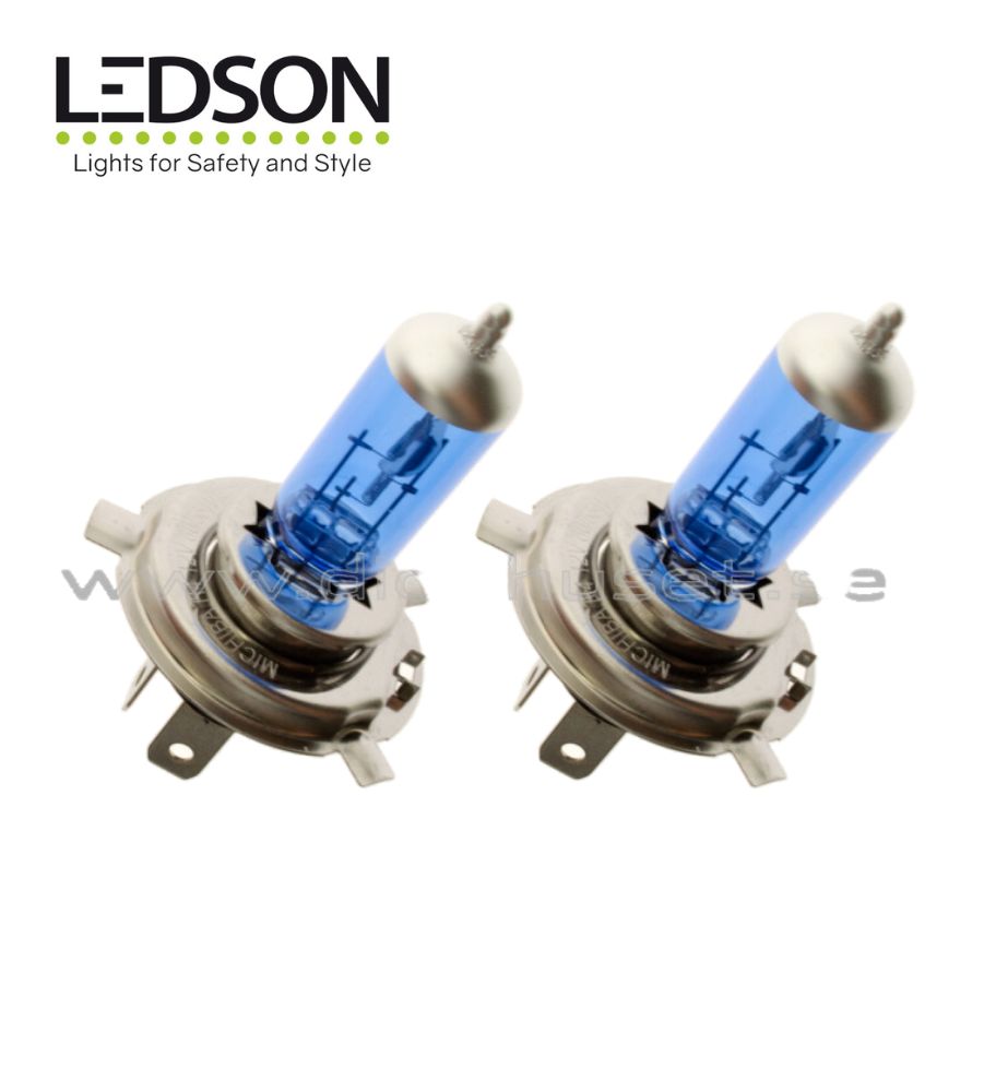 [A157447] Ledson ampoule Halogène Xenonlook bleu 24v H4