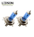 Ledson ampoule Halogène Xenonlook bleu 24v H4
