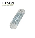 Ledson feu de position 3 Led blanc 12-24v