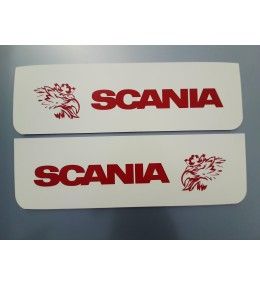 [B7802028-TS] Bavette SCANIA - 18x60cm - Rouge