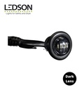 Ledson feu de position rond encastré Blanc DARK 12-24v