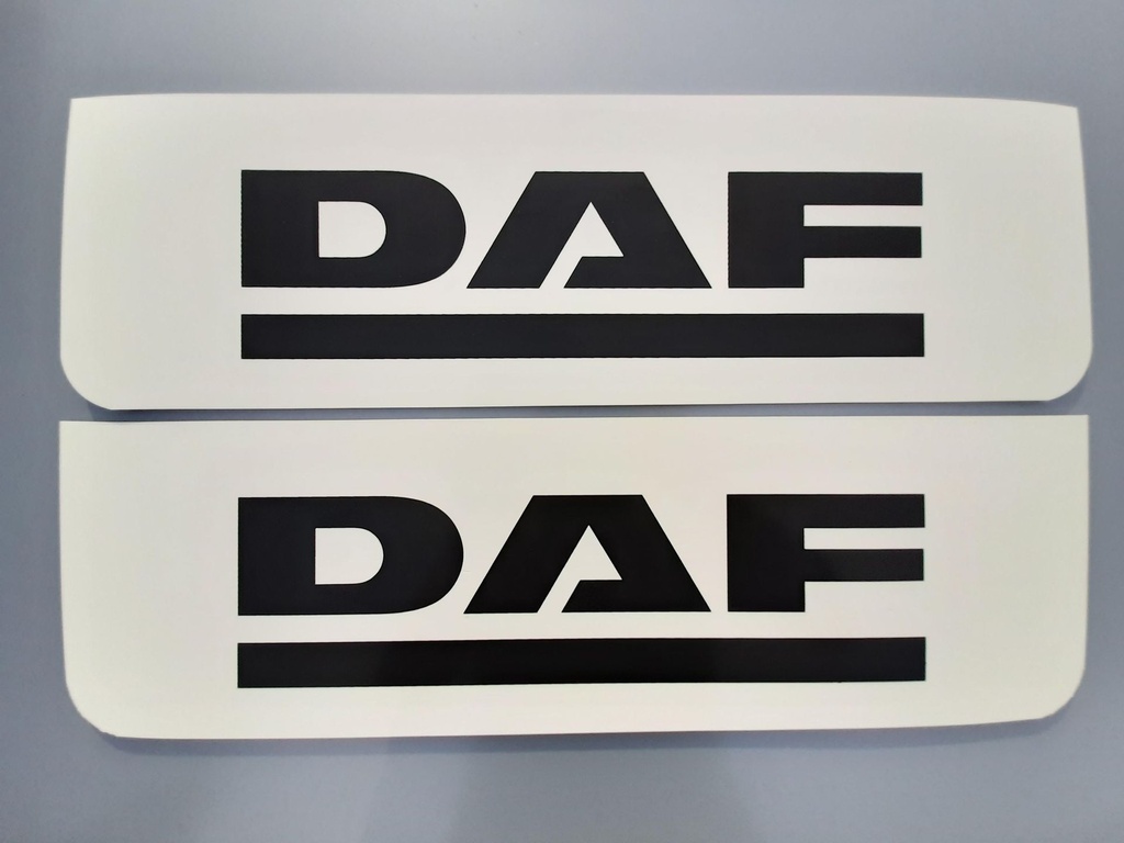 Bavette DAF - 18x60cm - Noir