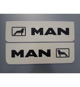 Bavette MAN - 18x60cm - Noir