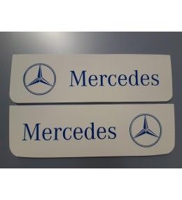 [B7812840-TS] Bavette MERCEDES - 18x60cm - Bleu