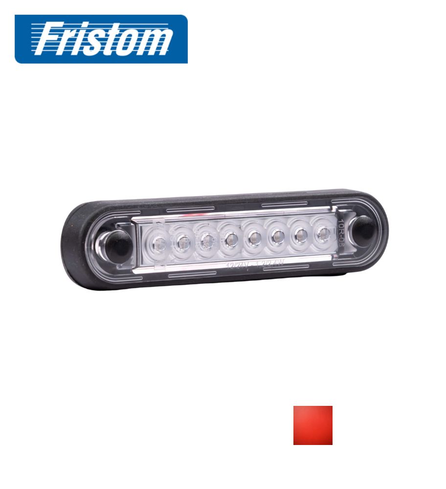 [FG073CLFT] Fristom feu de position rectangulaire 8 Led rouge