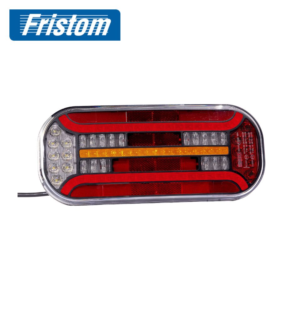 Fristom phare arrière multifonction ovale 12-24v gauche