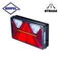 Horpol phare arrière multifonction Strada avec réflecteur 12-24v DROIT