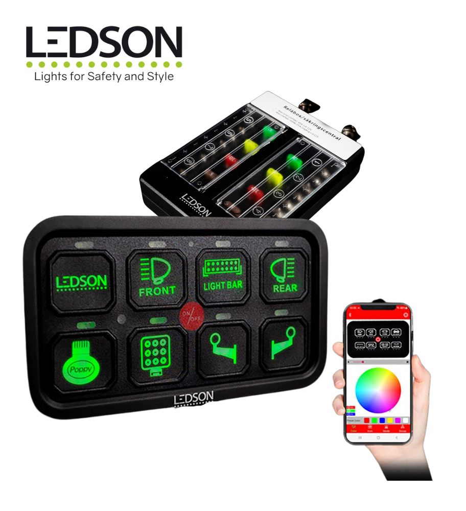 [E7800320] Ledson boitier de contrôle télécommandé 12/24v