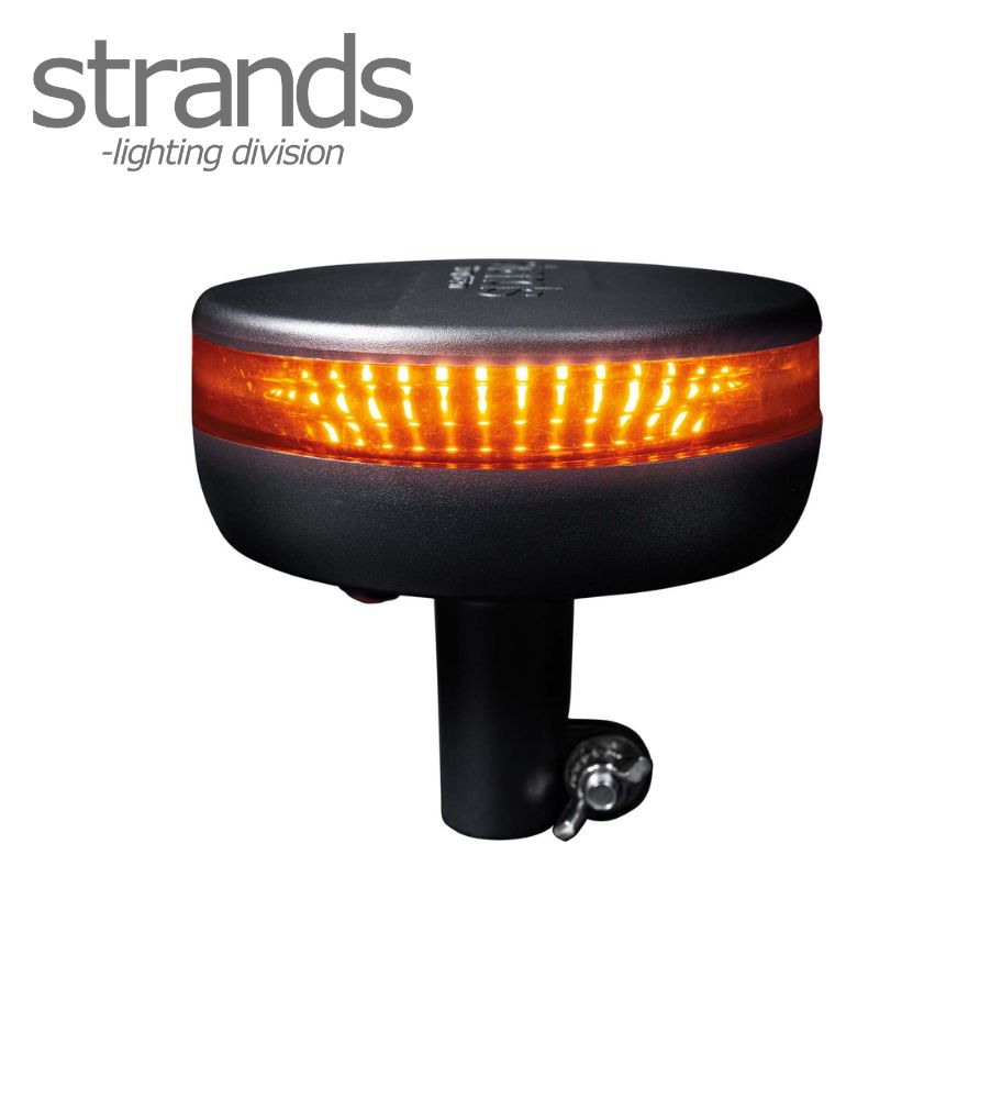 [GL850951] Strands gyrophare orange sur poteau Dark Knight