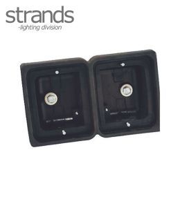 [FR800113] Strands support double pour feu arrière rectangulaire Izeled