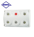 Horpol plafonnier rectangulaire interrupteur 3 modes