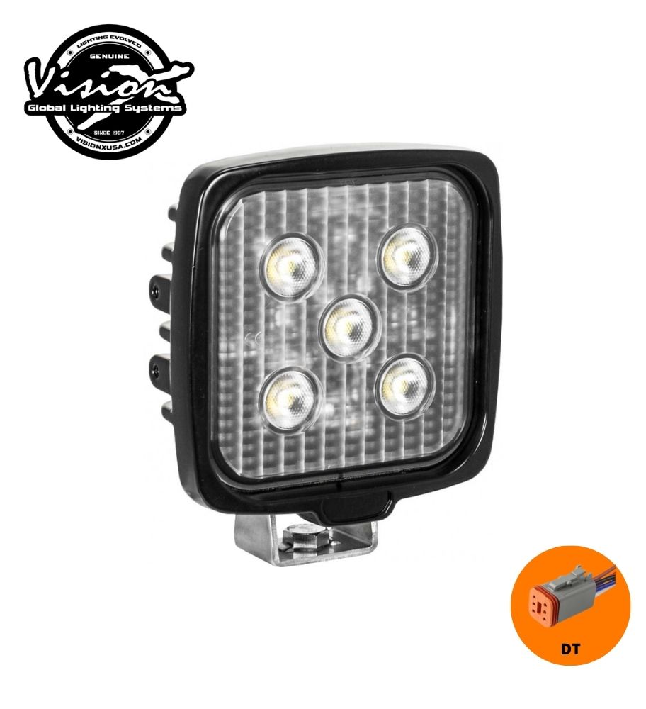 [PL0540SD] Vision X phare de travail Value Line carré 5 led 20W DT