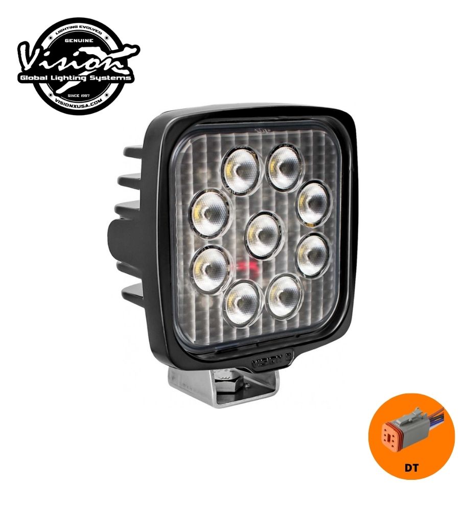 [PL0940SD] Vision X phare de travail value line carré 9 led 45w DT