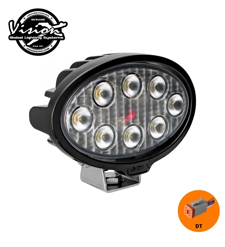 [PL0840OS] Vision X phare de travail Value line oval 8 Led 40W DT