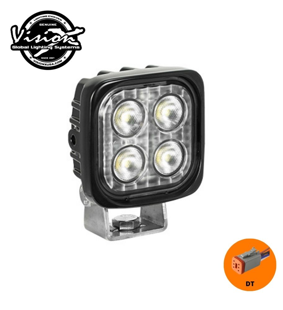 [PL30440D] Vision X phare de travail Value Line carré 4 Led 12W DT