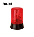 Pro Led Gyrophare Halogène 24v fixe Rouge