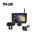 Pro Led Kit Wireless reversing camera 5" cigarette lighter socket