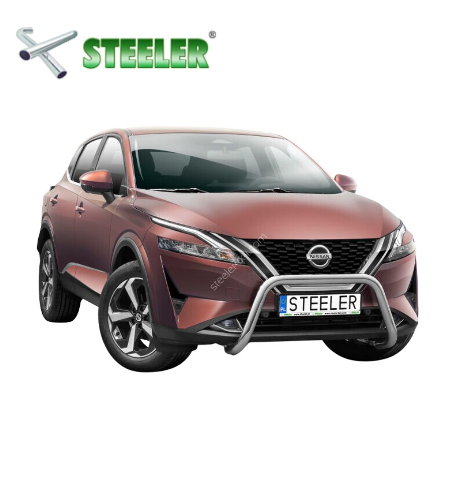 [QUA-R2160-06] Nissan Qashqai 2021 crossbarless buffalo headl... (Poli)